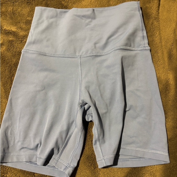 lululemon athletica Pants - Lululemon Athletica Blue Biker Shorts